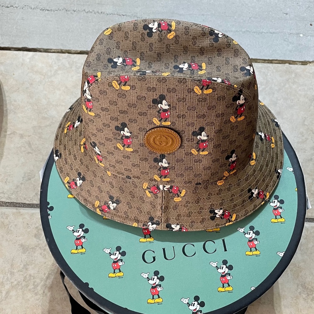 Gucci Mickey Mouse Bucket Hat